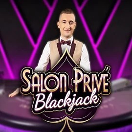 Blackjack Salon Privé casino game by Ezugi – featured logo at Slotrush Casino