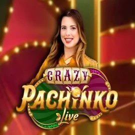 Crazy Pachinko game by Evolution – logo hosted on Slotrush Casino