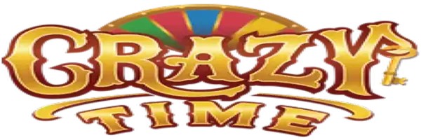 Official Live Casino logo: Crazy Time by Evolution at Slotrush Casino