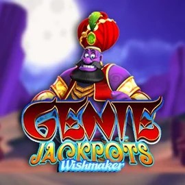 Genie Jackpots Wishmaker slot visual from Blueprint Gaming available on slotrushapp.com