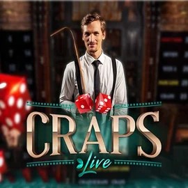 Live Craps slot icon by Evolution, available at Slotrush Casino