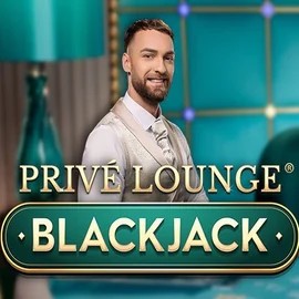 Privé Lounge Blackjack by Pragmatic Play, showcased at slotrushapp.com – game logo