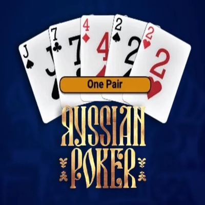 Russian Poker game by OneTouch Games – logo hosted on Slotrush Casino