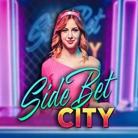 Side Bet City slot logo by Evolution at Slotrush Casino