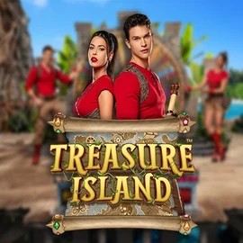 Official Live Casino logo: Treasure Island by Pragmatic Play at Slotrush Casino