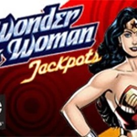 Official Jackpots logo: Wonder Woman Jackpots by Amaya at Slotrush Casino