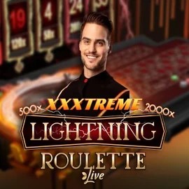 XXXtreme Lightning Roulette slot icon by Evolution, available at Slotrush Casino